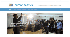 Desktop Screenshot of humorpositivo.com